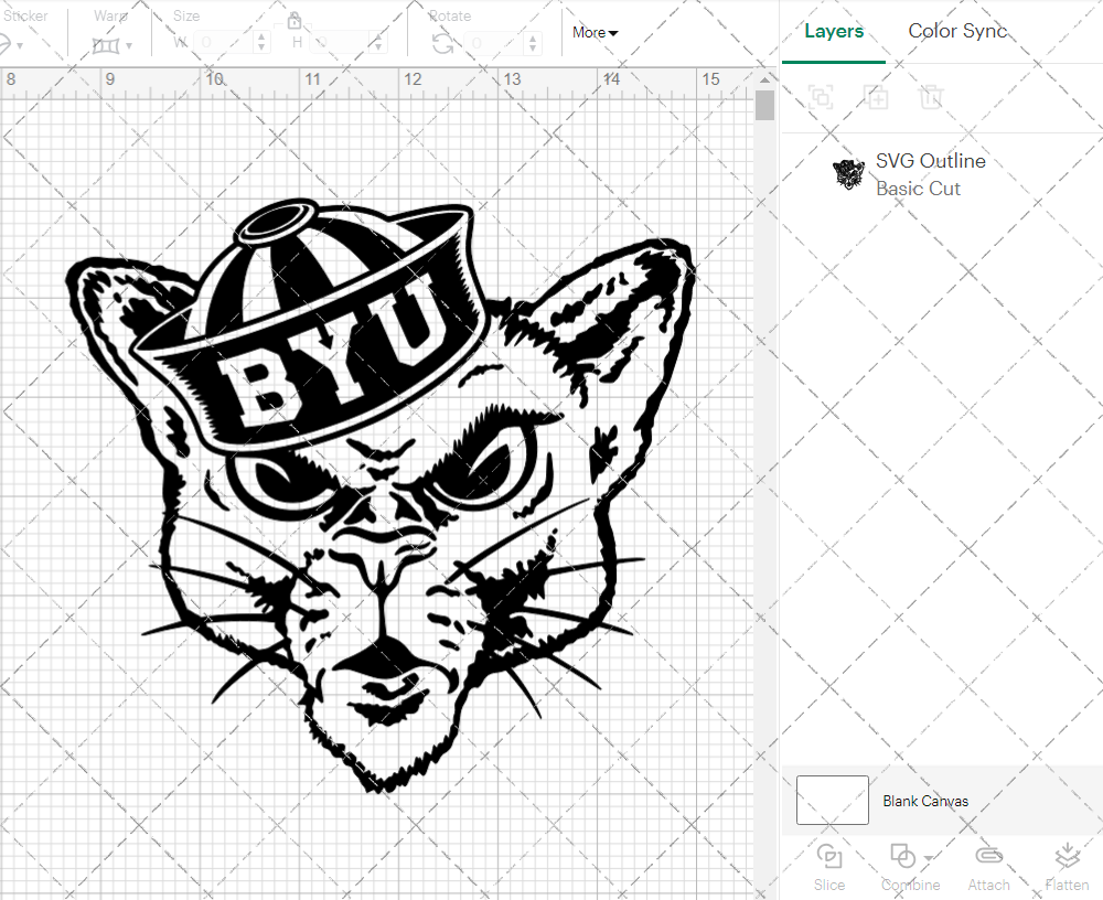 Brigham Young Cougars 1957, Svg, Dxf, Eps, Png 006