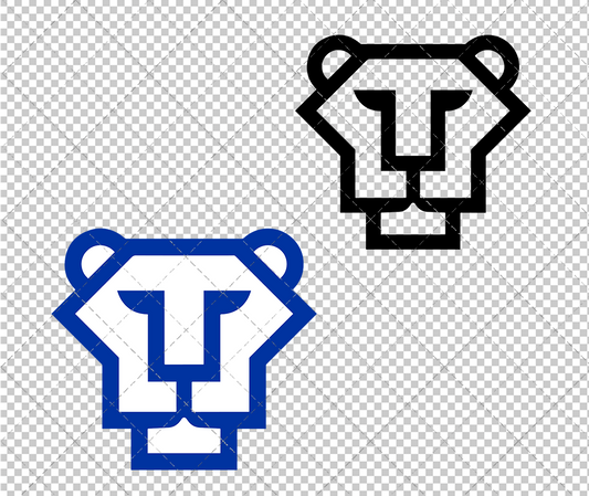 Brigham Young Cougars Alternate 1977, Svg, Dxf, Eps, Png