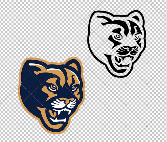 Brigham Young Cougars Alternate 1999 003, Svg, Dxf, Eps, Png
