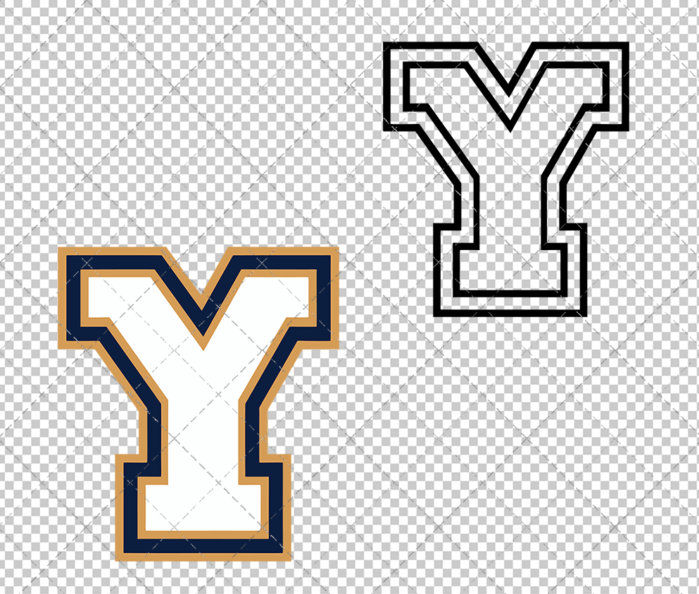Brigham Young Cougars Alternate 1999 008, Svg, Dxf, Eps, Png