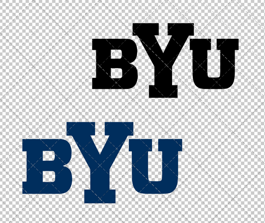 Brigham Young Cougars Alternate 2010 002, Svg, Dxf, Eps, Png