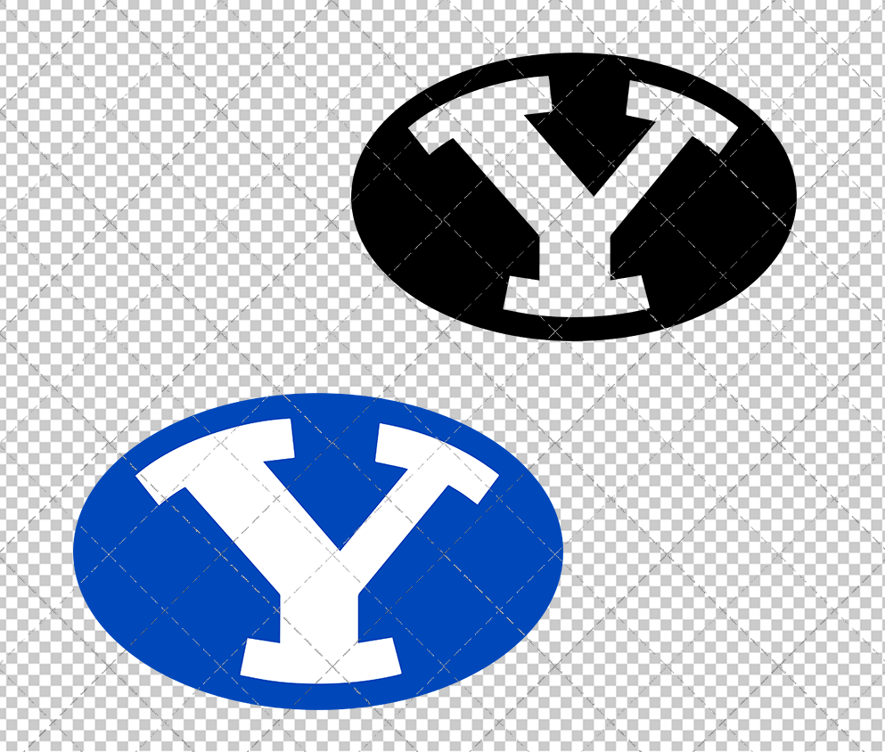 Brigham Young Cougars Alternate 2016 005, Svg, Dxf, Eps, Png