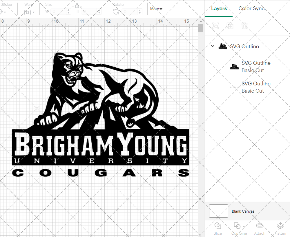 Brigham Young Cougars Secondary 1999, Svg, Dxf, Eps, Png 003