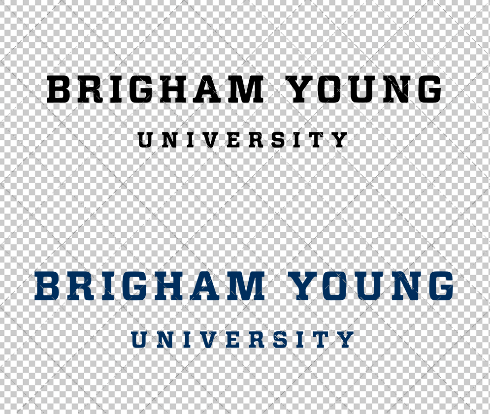 Brigham Young Cougars Wordmark 2010 002, Svg, Dxf, Eps, Png