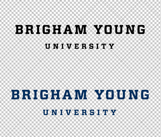 Brigham Young Cougars Wordmark 2010 002, Svg, Dxf, Eps, Png