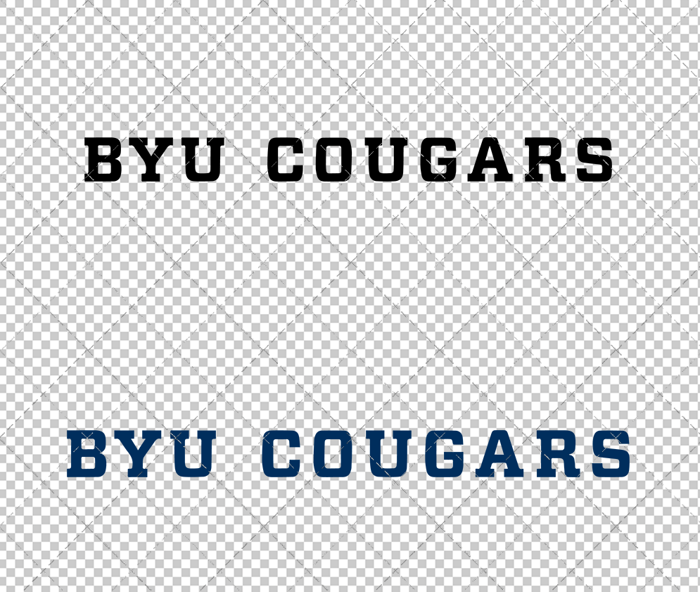 Brigham Young Cougars Wordmark 2010 003, Svg, Dxf, Eps, Png