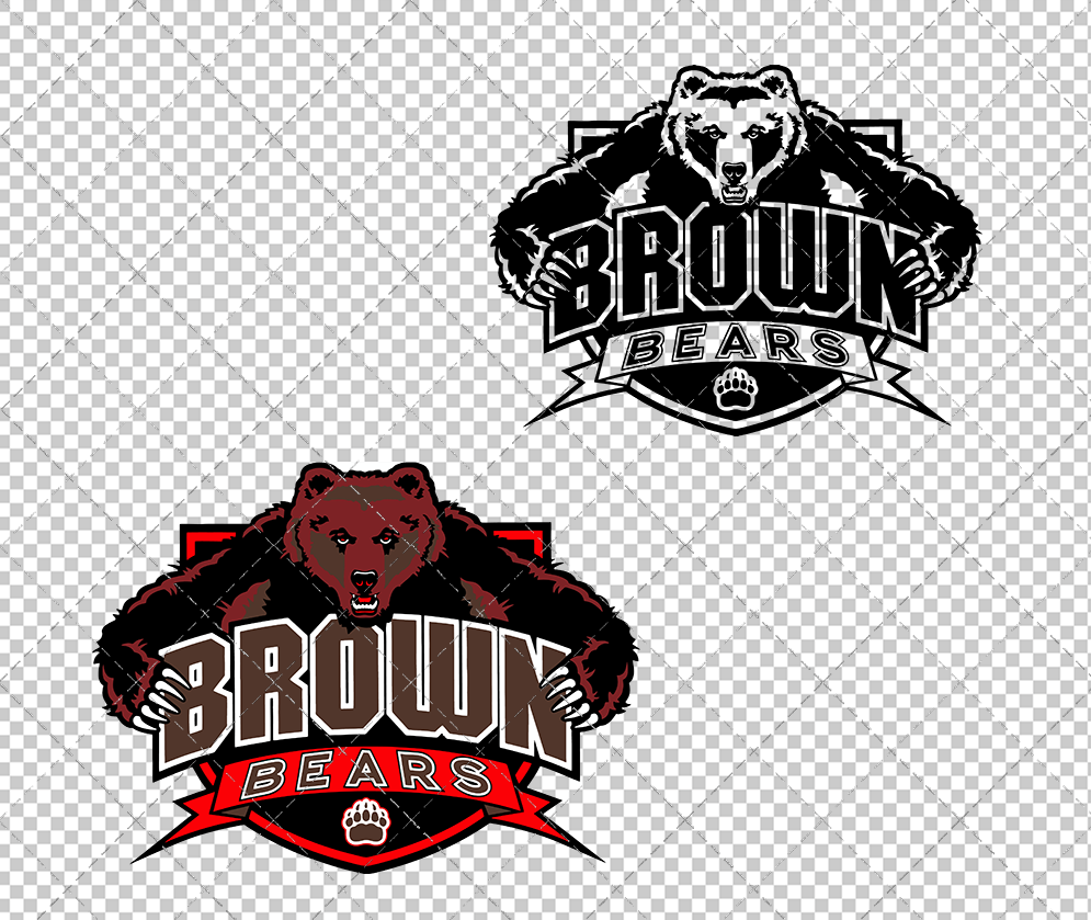Brown Bears 1997, Svg, Dxf, Eps, Png - SvgShopArt