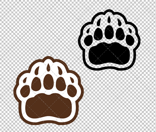Brown Bears Secondary 1997 002, Svg, Dxf, Eps, Png - SvgShopArt