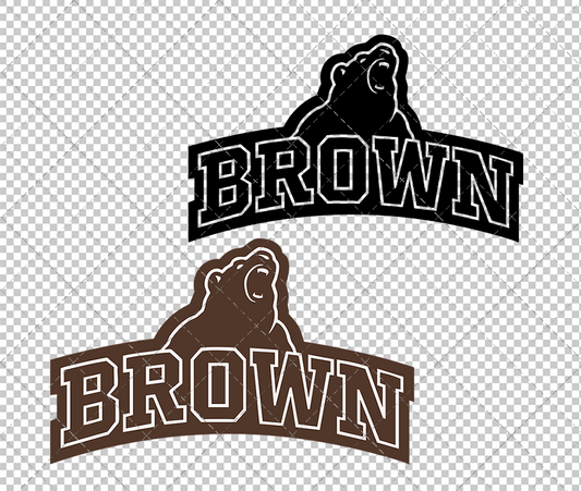 Brown Bears Secondary 2022 006, Svg, Dxf, Eps, Png - SvgShopArt