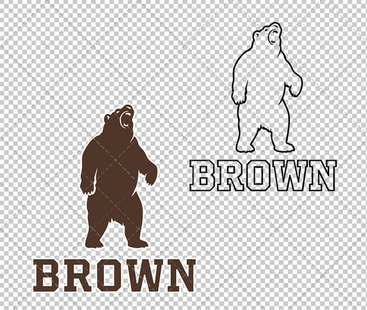 Brown Bears Secondary 2022 007, Svg, Dxf, Eps, Png - SvgShopArt