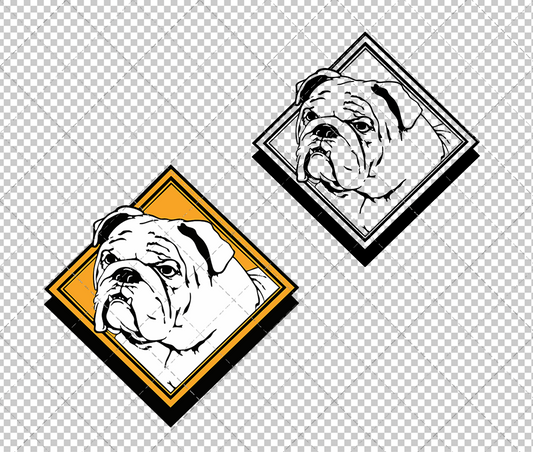 Bryant Bulldogs Secondary 1994, Svg, Dxf, Eps, Png - SvgShopArt