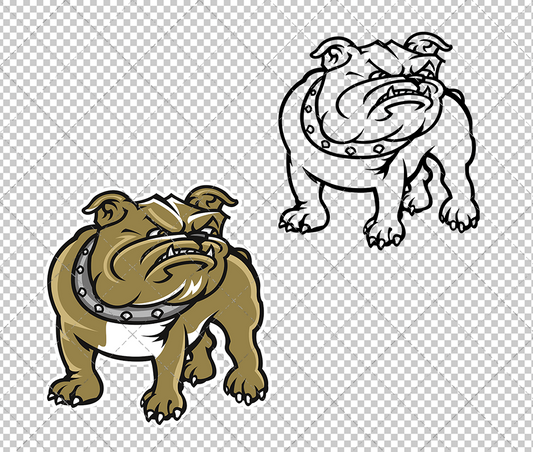 Bryant Bulldogs Secondary 2004 002, Svg, Dxf, Eps, Png - SvgShopArt