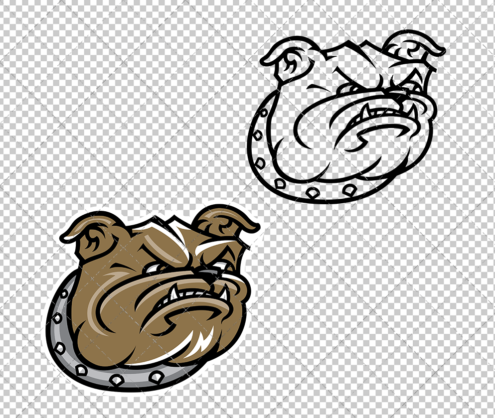 Bryant Bulldogs Secondary 2004 003, Svg, Dxf, Eps, Png - SvgShopArt