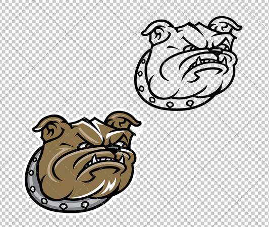 Bryant Bulldogs Secondary 2004 003, Svg, Dxf, Eps, Png - SvgShopArt