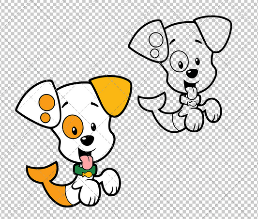 Bubble Puppy - Bubble Guppies, Svg, Dxf, Eps, Png SvgShopArt
