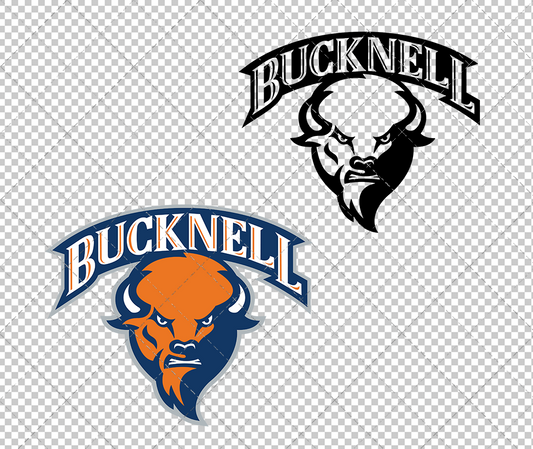 Bucknell Bison Alternate 2011 002, Svg, Dxf, Eps, Png - SvgShopArt