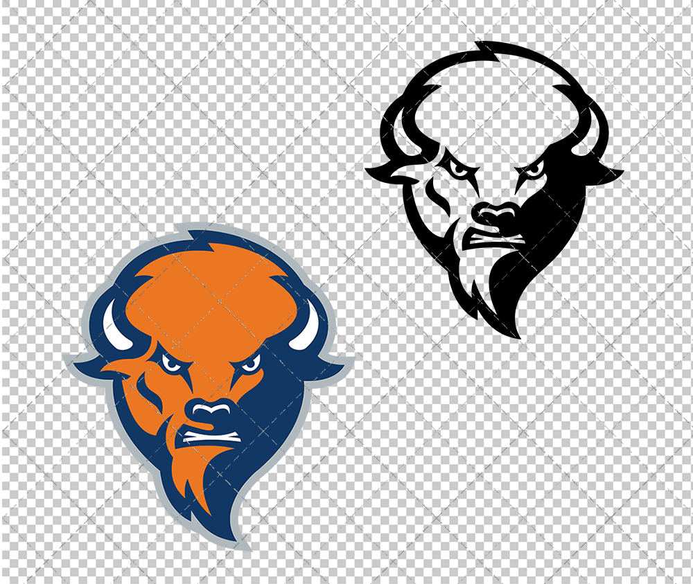 Bucknell Bison Alternate 2011, Svg, Dxf, Eps, Png - SvgShopArt