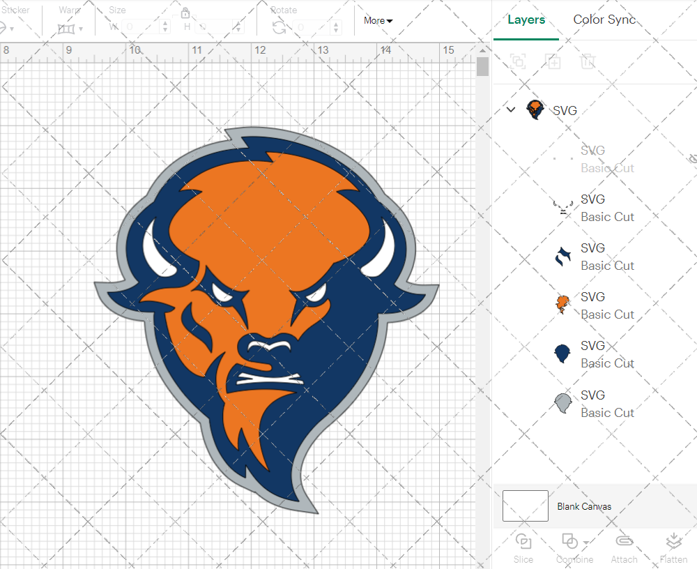 Bucknell Bison Alternate 2011, Svg, Dxf, Eps, Png - SvgShopArt