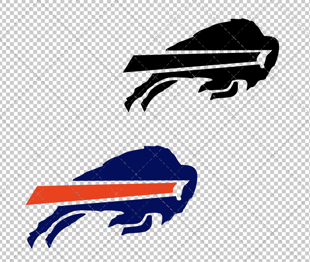 Bucknell Bison Secondary 1989, Svg, Dxf, Eps, Png - SvgShopArt