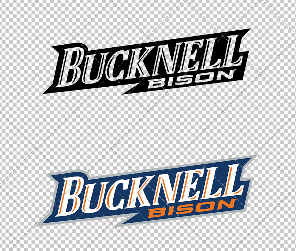Bucknell Bison Wordmark 2011 003, Svg, Dxf, Eps, Png - SvgShopArt