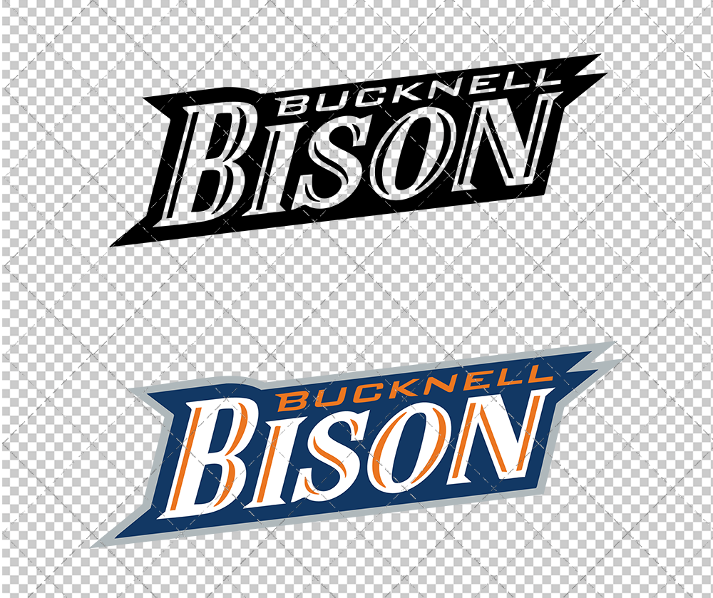 Bucknell Bison Wordmark 2011, Svg, Dxf, Eps, Png - SvgShopArt