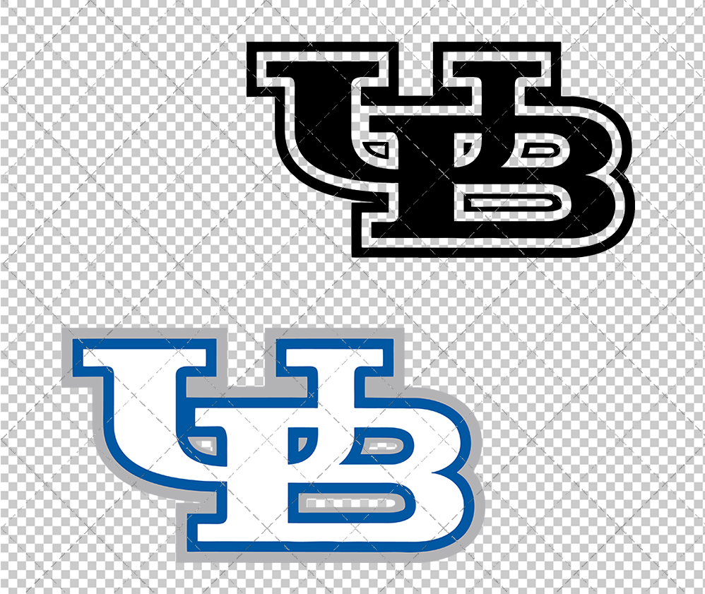 Buffalo Bulls Alternate 2007, Svg, Dxf, Eps, Png - SvgShopArt