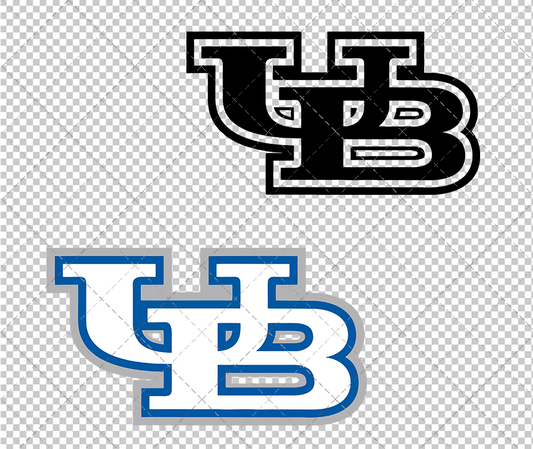 Buffalo Bulls Alternate 2007, Svg, Dxf, Eps, Png - SvgShopArt