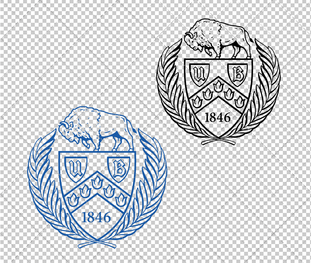 Buffalo Bulls Misc 2016, Svg, Dxf, Eps, Png - SvgShopArt