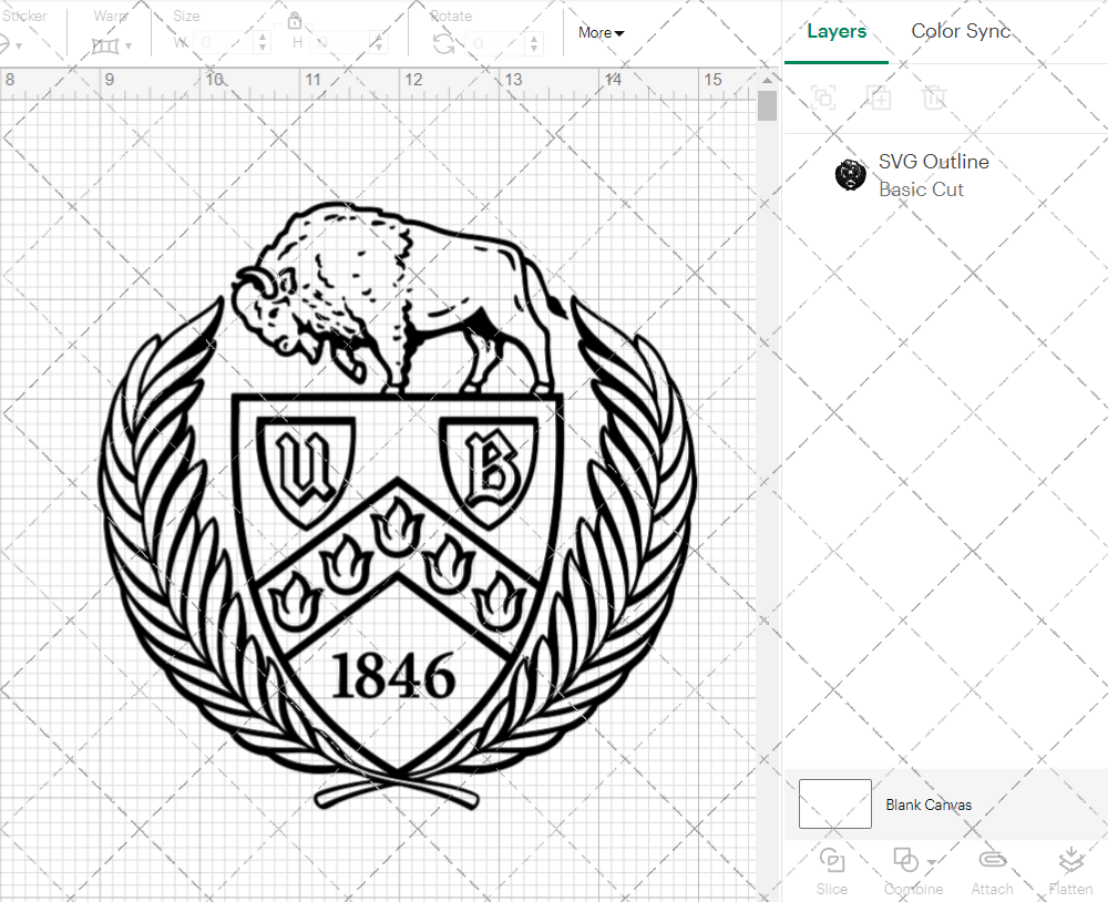 Buffalo Bulls Misc 2016, Svg, Dxf, Eps, Png - SvgShopArt