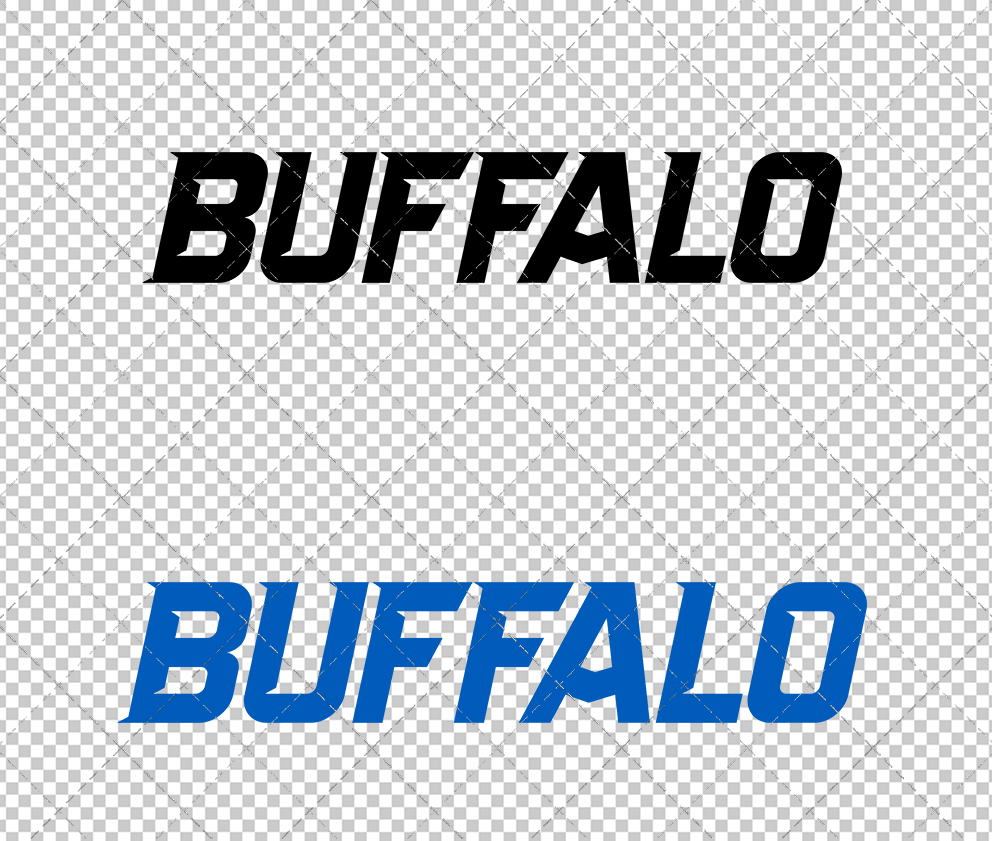 Buffalo Bulls Wordmark 2016, Svg, Dxf, Eps, Png - SvgShopArt