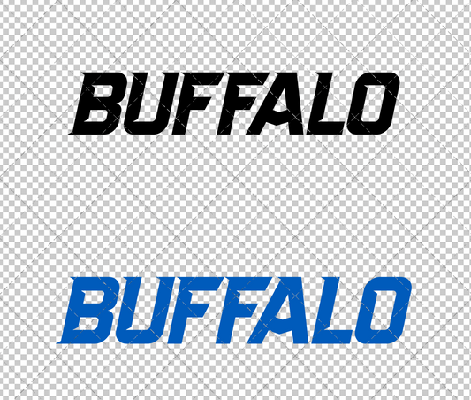Buffalo Bulls Wordmark 2016, Svg, Dxf, Eps, Png - SvgShopArt