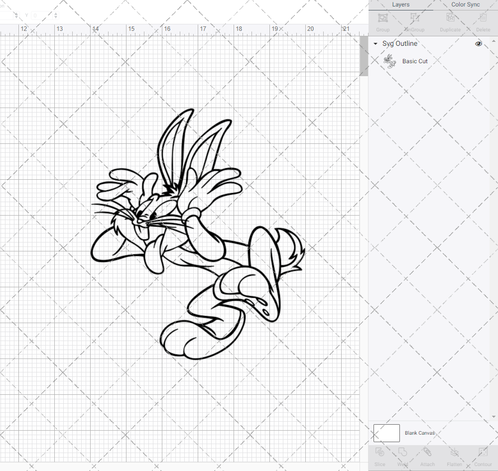 Bugs Bunny - Looney Tunes, Svg, Dxf, Eps, Png SvgShopArt