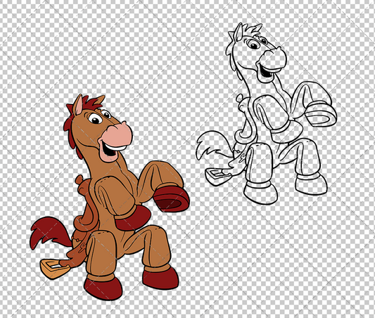 Bullseye - Toy Story, Svg, Dxf, Eps, Png SvgShopArt