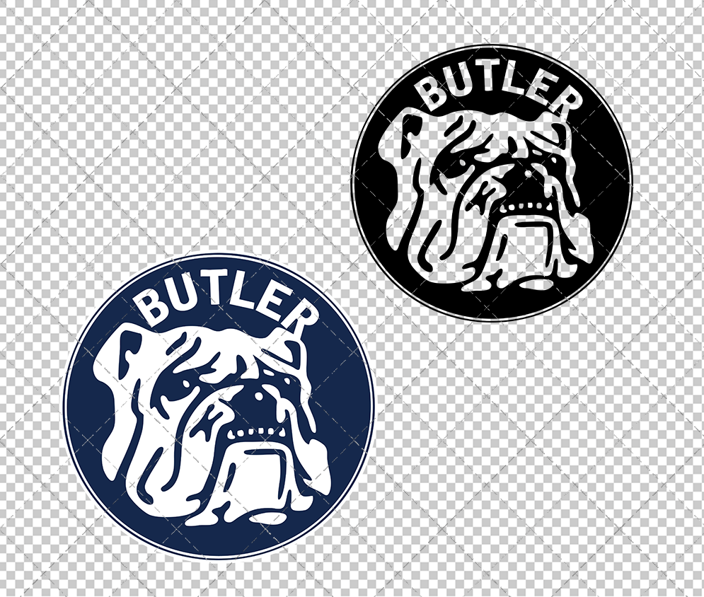 Butler Bulldogs 1969, Svg, Dxf, Eps, Png - SvgShopArt