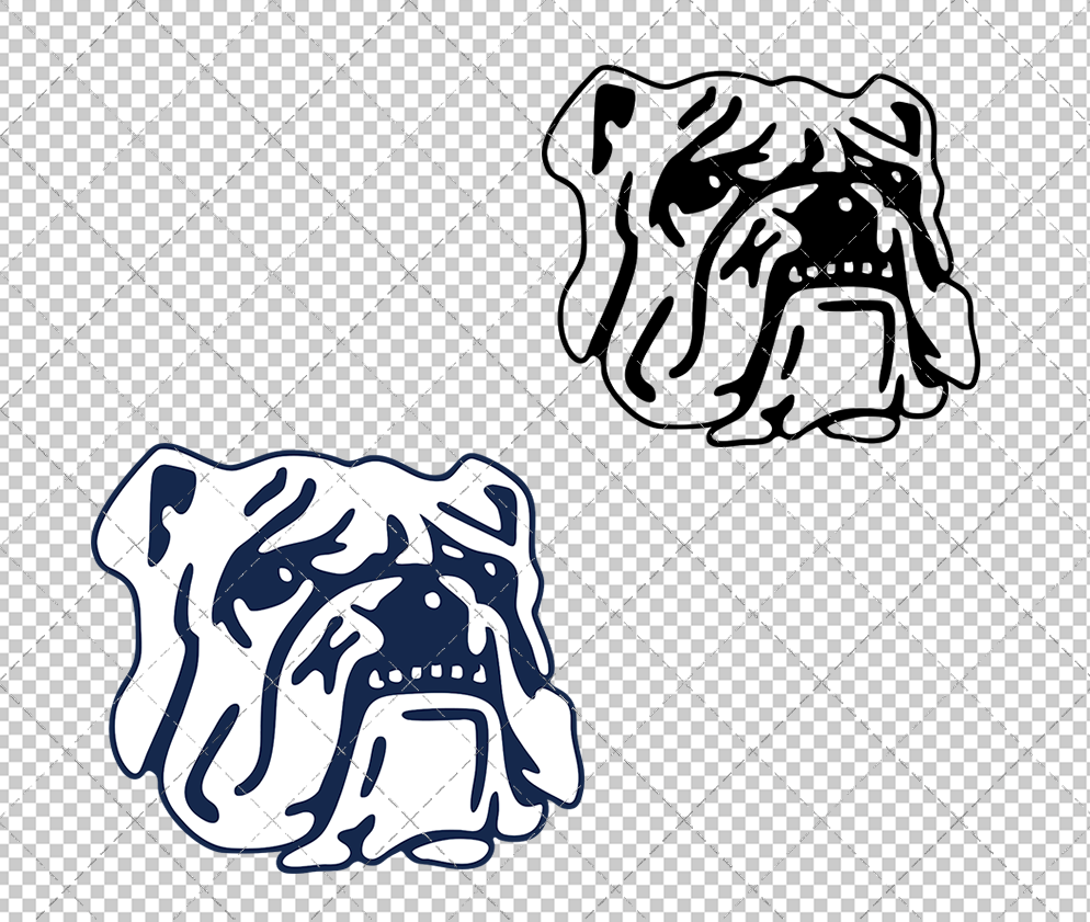 Butler Bulldogs Secondary 1969, Svg, Dxf, Eps, Png - SvgShopArt