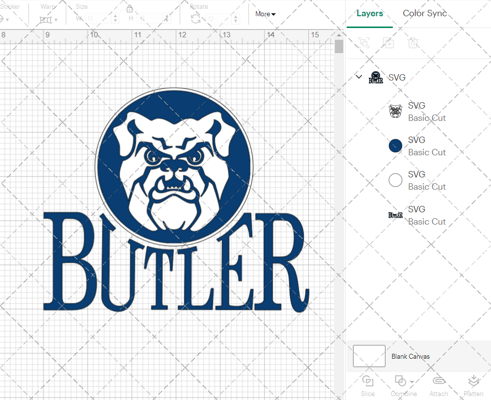 Butler Bulldogs Secondary 1990 002, Svg, Dxf, Eps, Png - SvgShopArt