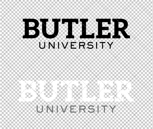 Butler Bulldogs Wordmark 2015 004, Svg, Dxf, Eps, Png - SvgShopArt