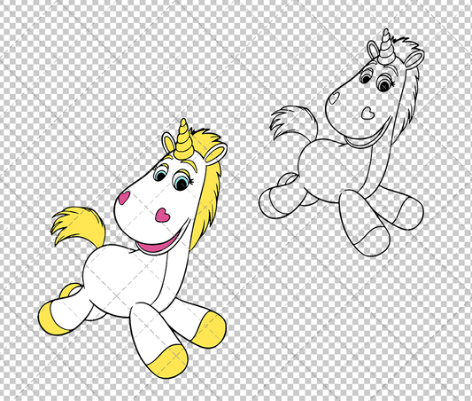 Buttercup - Toy Story, Svg, Dxf, Eps, Png SvgShopArt