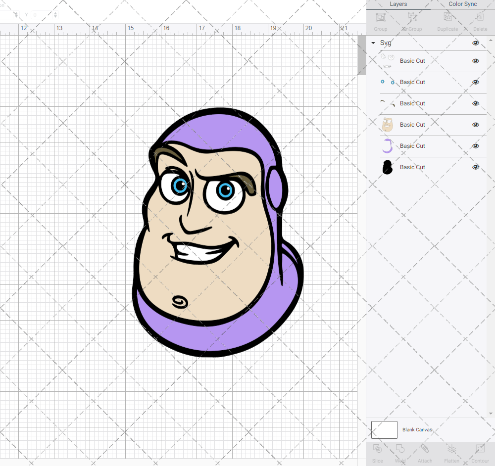 Buzz Lightyear - Toy Story 002, Svg, Dxf, Eps, Png SvgShopArt