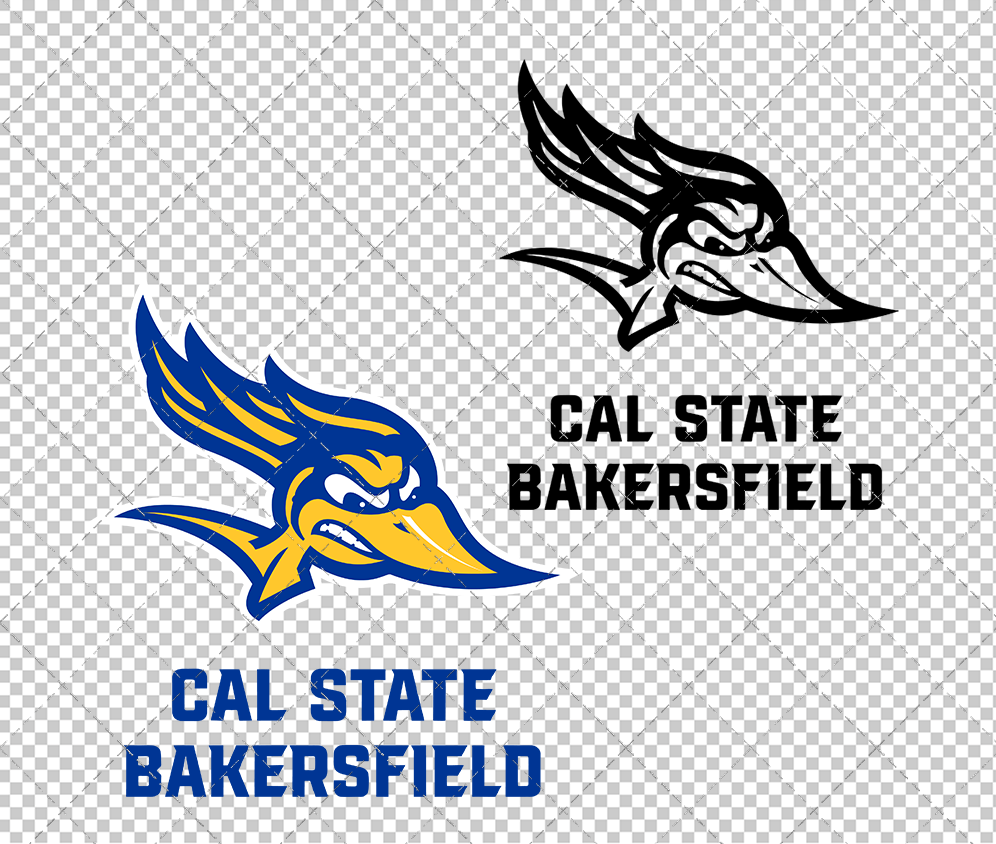 CSU Bakersfield Roadrunners Alternate 2022 005, Svg, Dxf, Eps, Png - SvgShopArt
