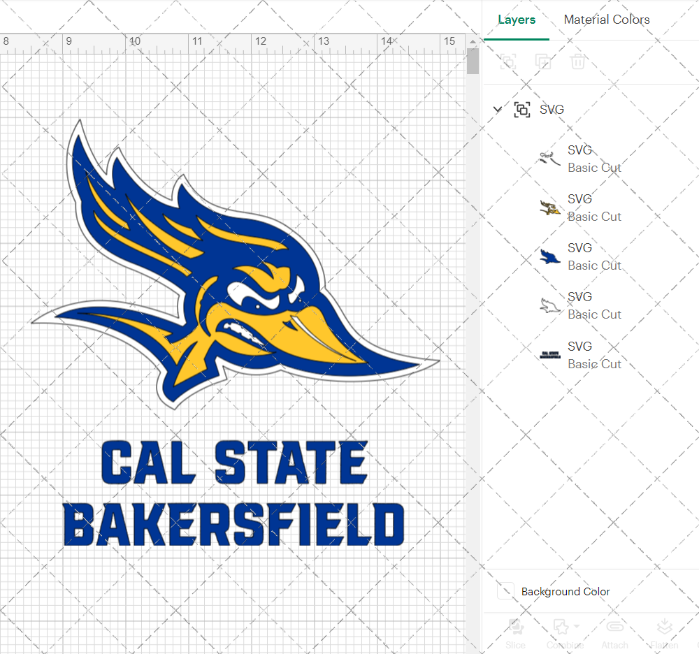 CSU Bakersfield Roadrunners Alternate 2022 005, Svg, Dxf, Eps, Png - SvgShopArt