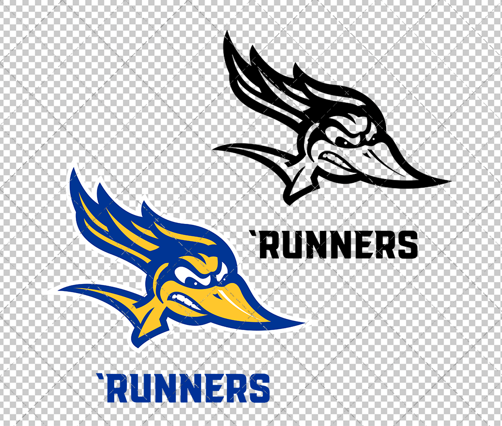CSU Bakersfield Roadrunners Alternate 2022, Svg, Dxf, Eps, Png - SvgShopArt
