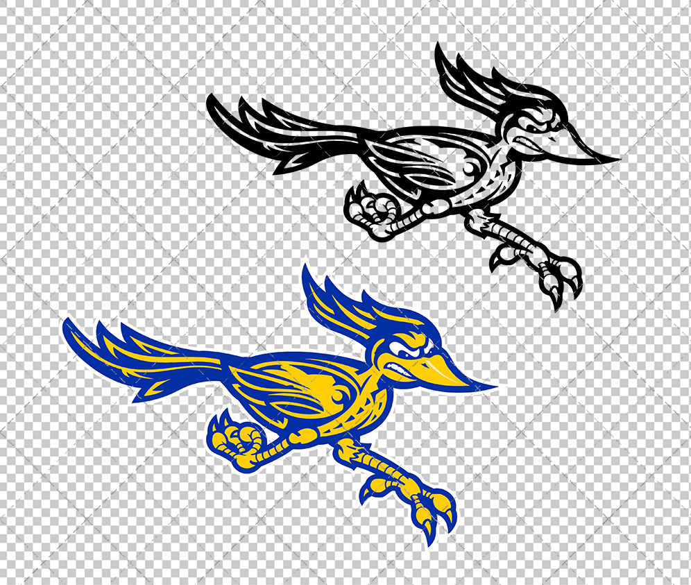 CSU Bakersfield Roadrunners Secondary 2006 004, Svg, Dxf, Eps, Png - SvgShopArt