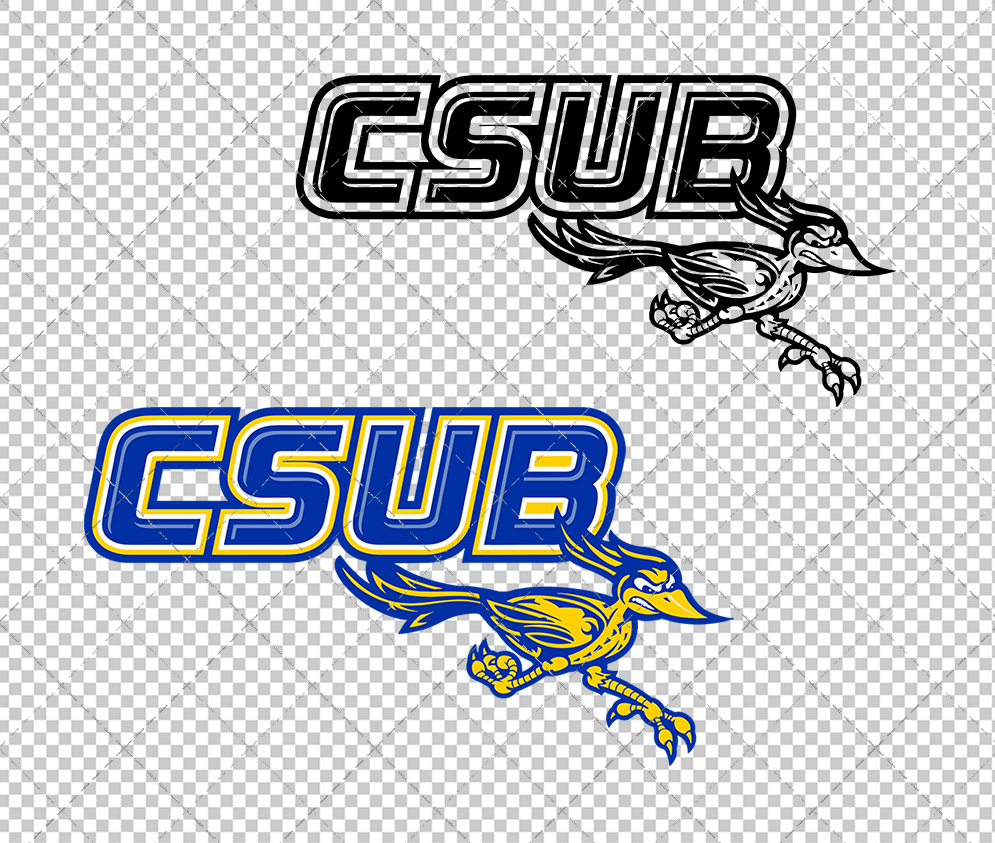 CSU Bakersfield Roadrunners Secondary 2006, Svg, Dxf, Eps, Png - SvgShopArt