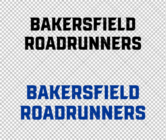 CSU Bakersfield Roadrunners Wordmark 2022 005, Svg, Dxf, Eps, Png - SvgShopArt