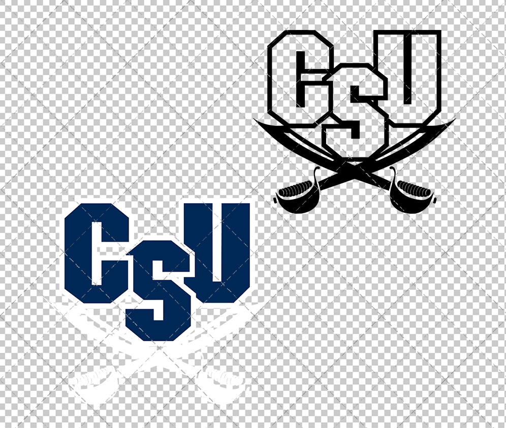 CSU Buccaneers Secondary 2004, Svg, Dxf, Eps, Png - SvgShopArt