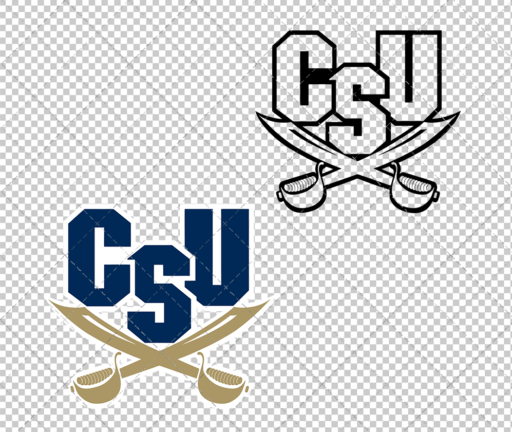 CSU Buccaneers Secondary 2015 002, Svg, Dxf, Eps, Png - SvgShopArt