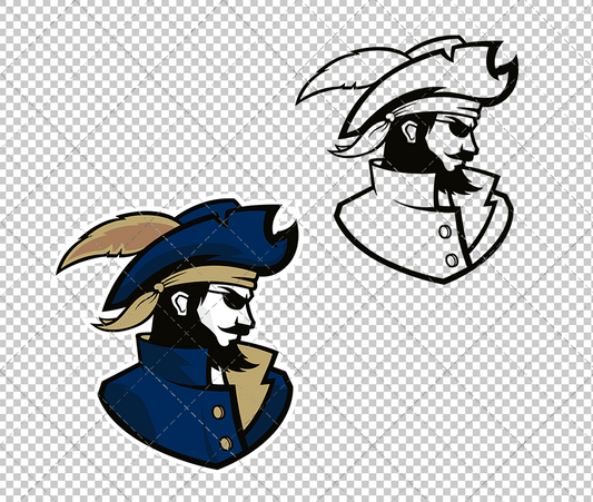 CSU Buccaneers Secondary 2019 002, Svg, Dxf, Eps, Png - SvgShopArt