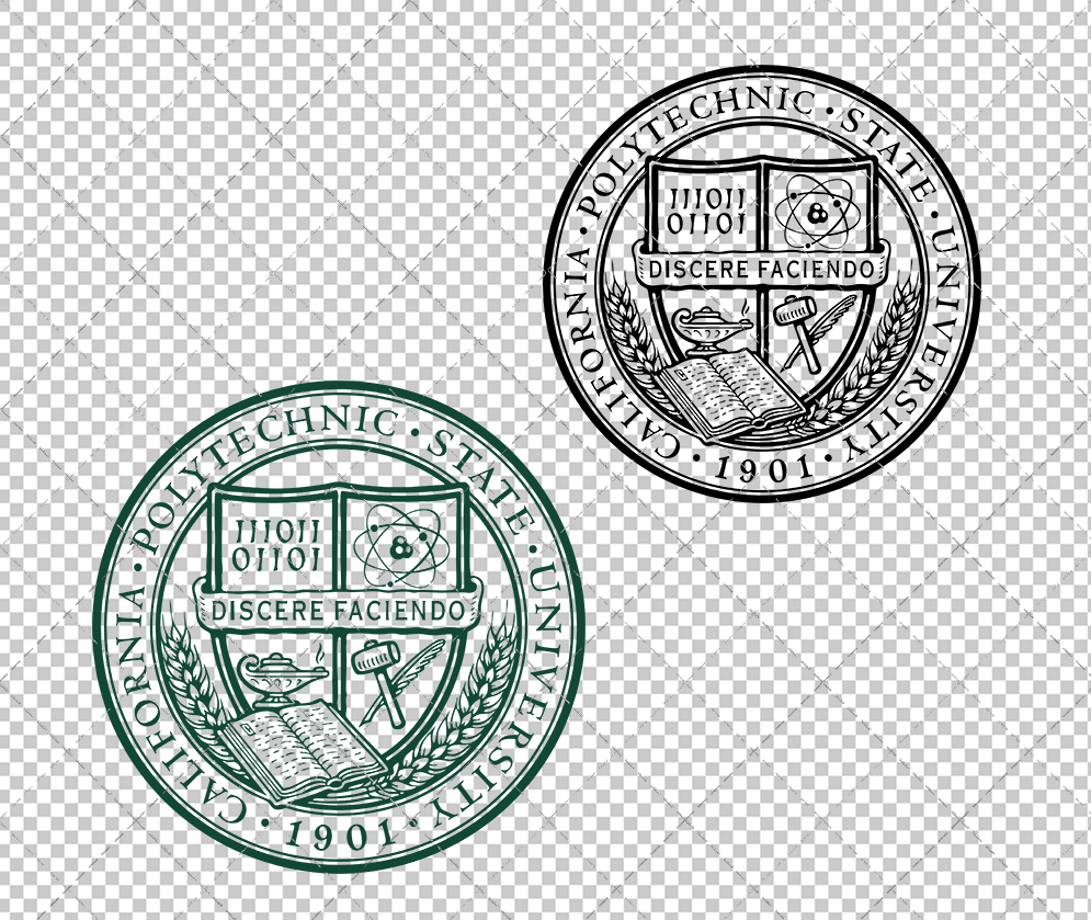 Cal Poly Mustangs Misc 2021, Svg, Dxf, Eps, Png - SvgShopArt