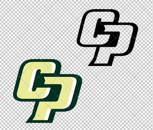 Cal Poly Mustangs Secondary 2000, Svg, Dxf, Eps, Png - SvgShpArt